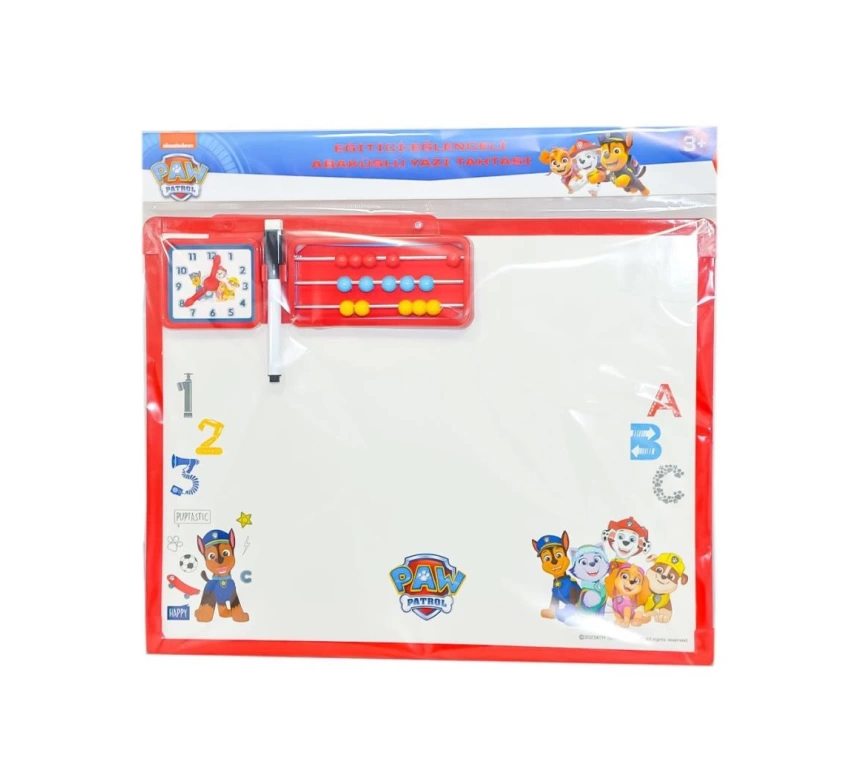 PW7914 Paw Patrol Abaküslü Yazı Tahtası - Laço Kids - Utku Oyuncak