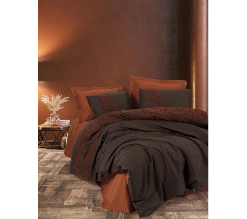 Ranforce Çift Kişilik Nev Takımı Rosen Kiremit