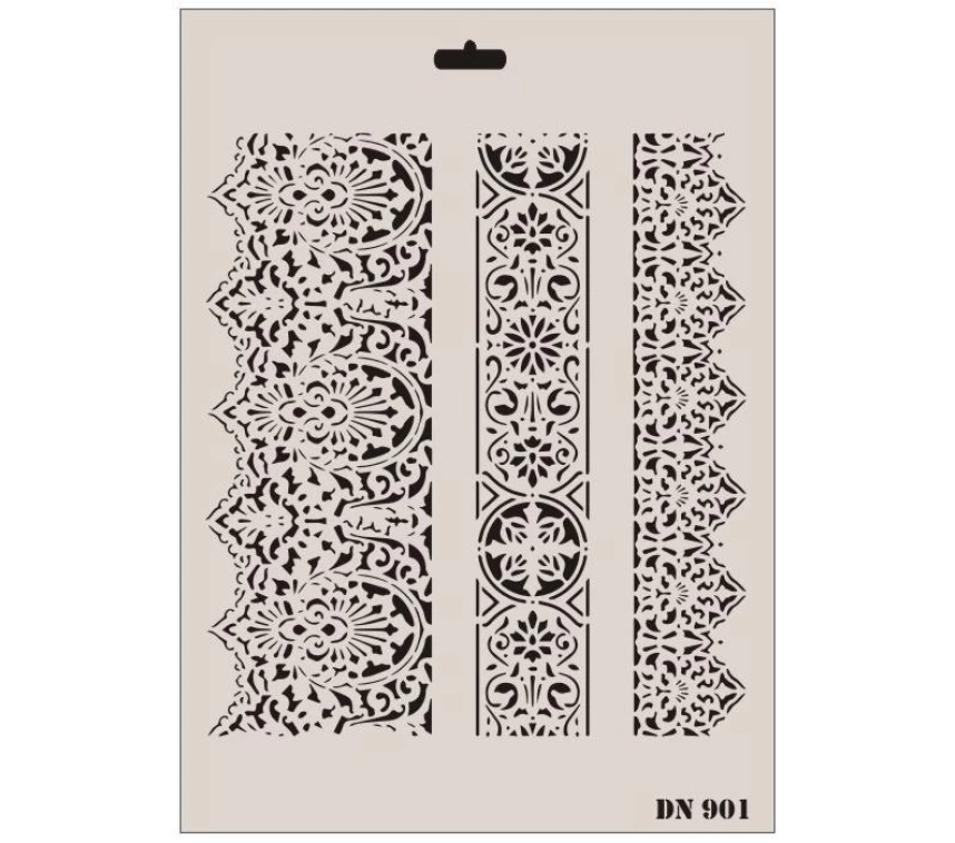 Rich Dantel Seri DN-901 Stencil 35x25 cm