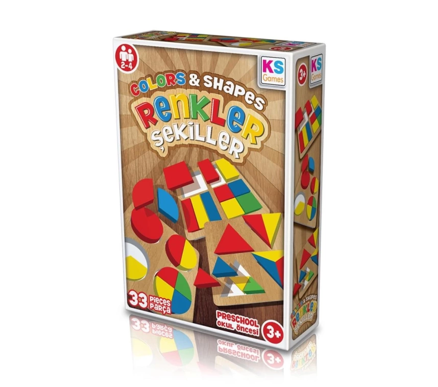 RS240 KS, Renkler - Şekiller - Colors & Shapes / +3 yaş