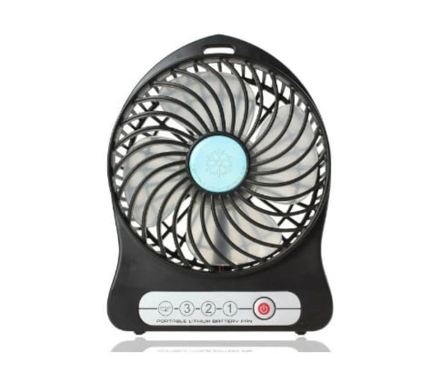 Şarjlı Taşınabilir Mini Fan - Vantilatör