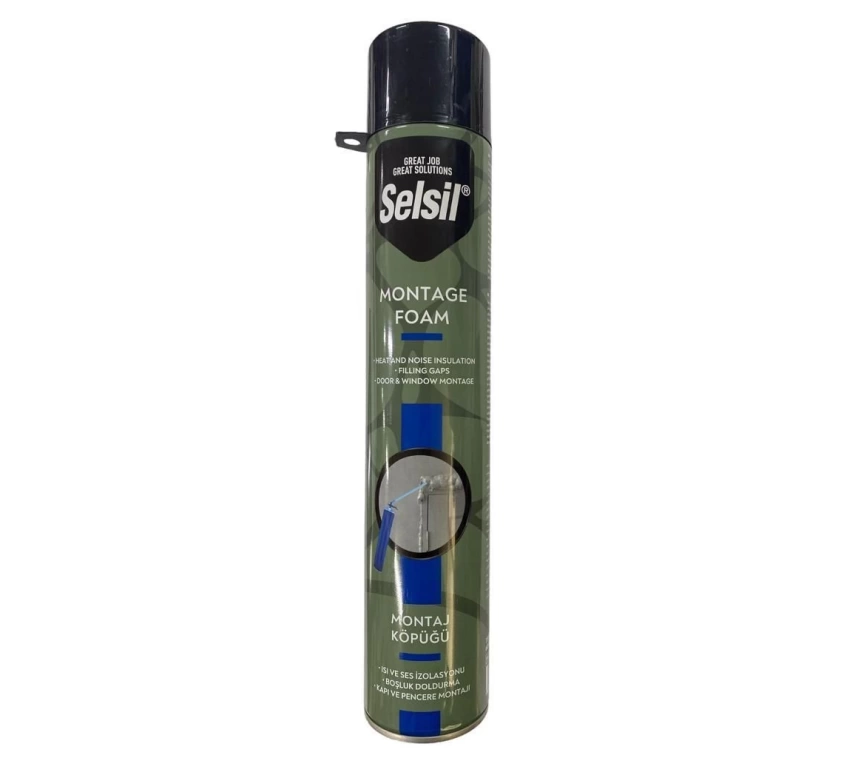 Selsil Selfoam Poliüratan Montaj Köpüğü 600 gr