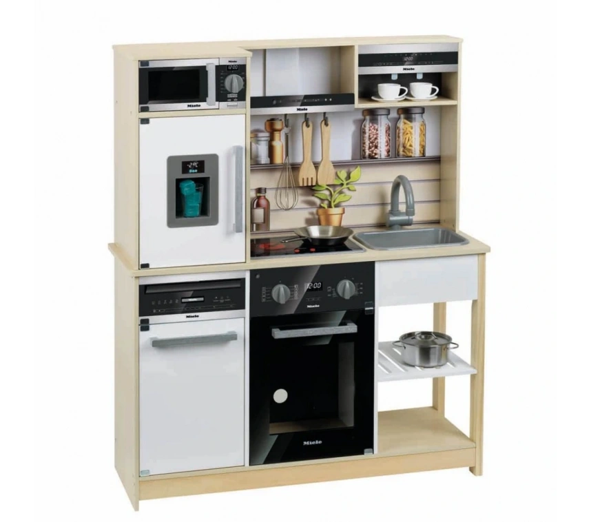 Sesli ve Işıklı Ahşap Mutfak Seti