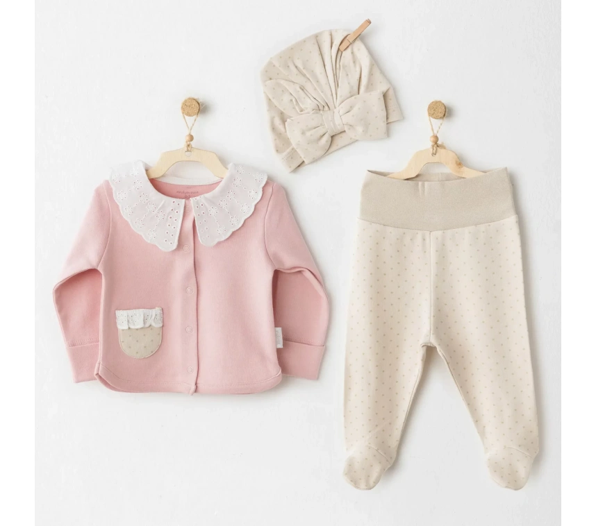 Set You Are Special 3lü Takım Pink