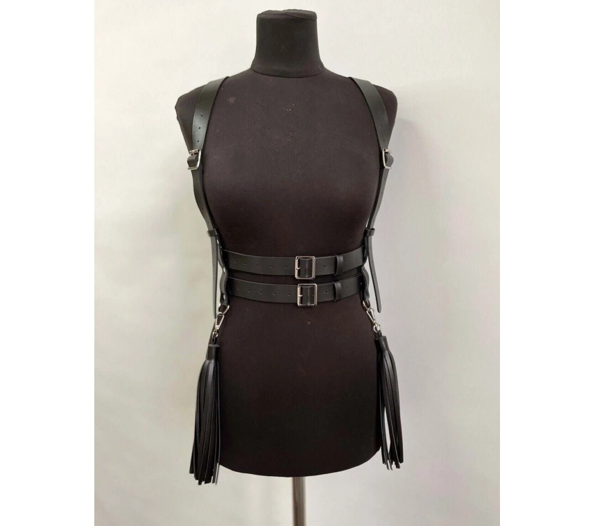 Şık Ve Tarz Püsküllü Deri Kemer - Brf1393