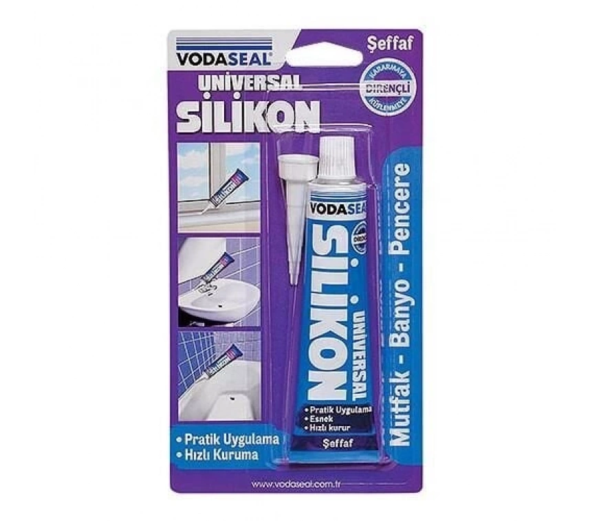 Silikon 50 gr Şeffaf