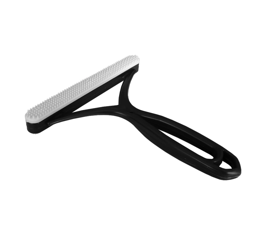 Silikon Çift Taraflı Tiftik Ve Tüy Toplayıcı 12.5 cm*14 cm Siyah