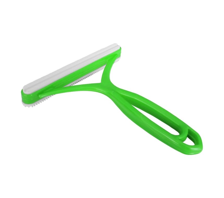 Silikon Çift Taraflı Tiftik Ve Tüy Toplayıcı 12.5 cm*14 cm Yeşil