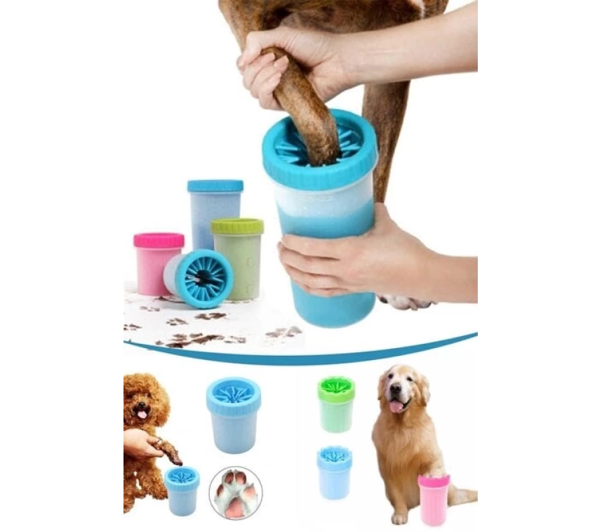 Silikon Uçlu Köpek Pati Yıkama Aparatı 9*12 cm