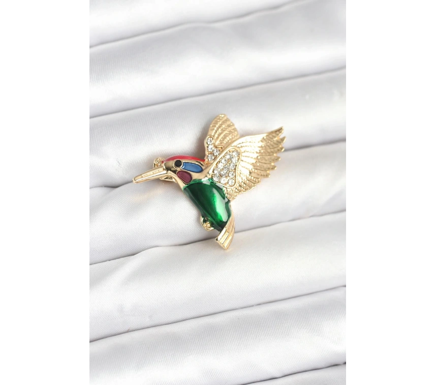 Sinek Kuşu Model Broş