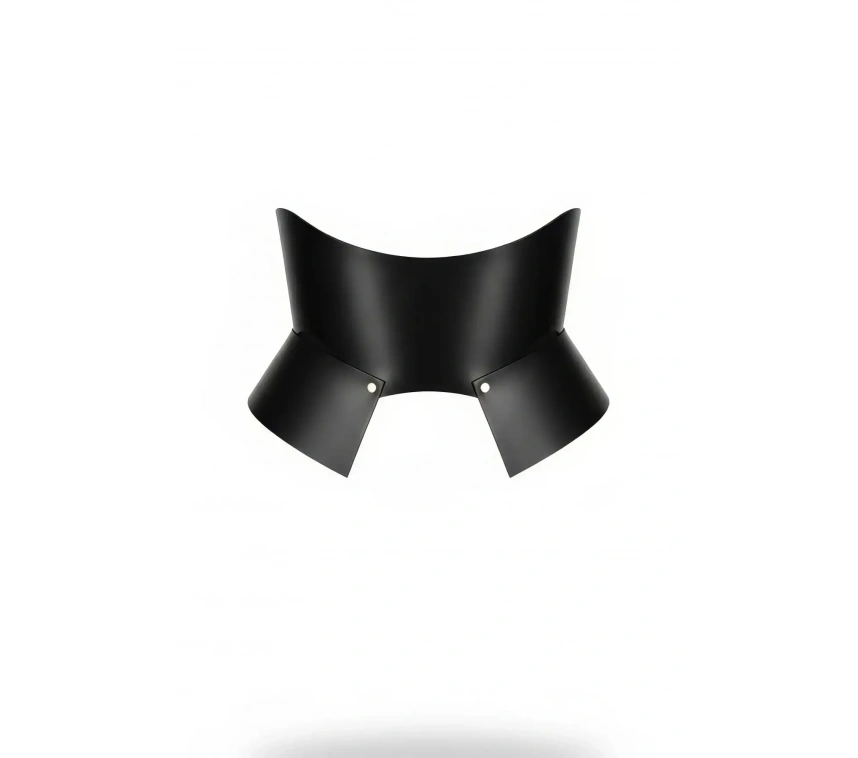 Siyah Deri Geniş Kadın Kemeri, Korse Deri Kemer - Brf611