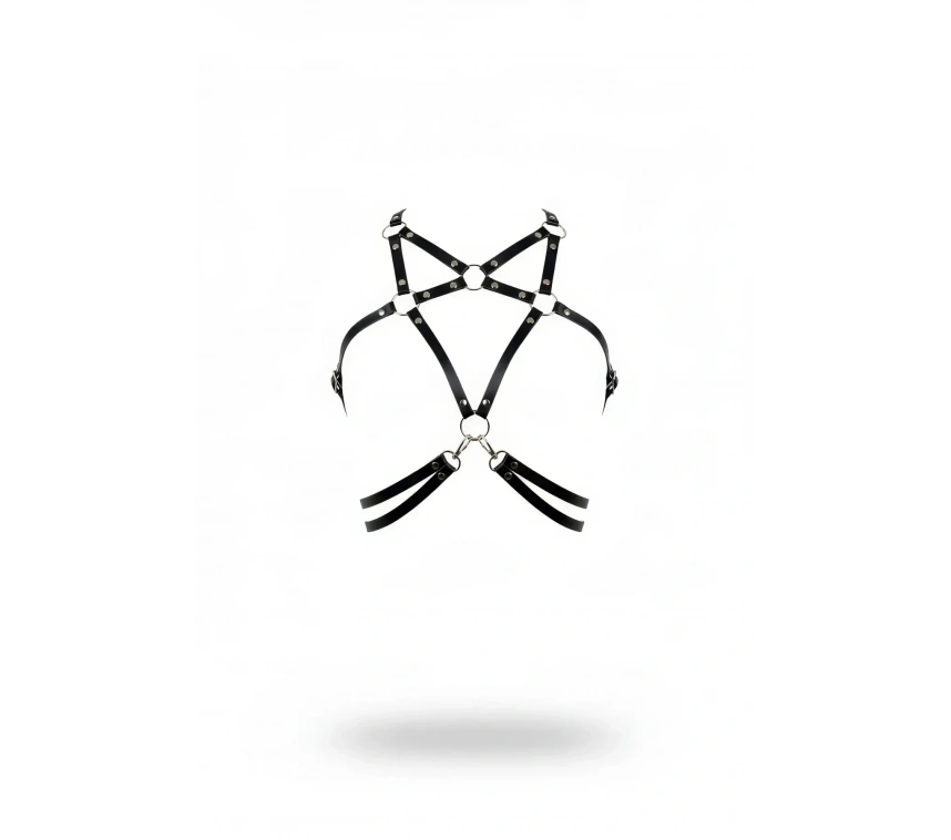 Siyah Kadın Kemer Deri Halka Detaylı Beden Aksesuarı - Brf211