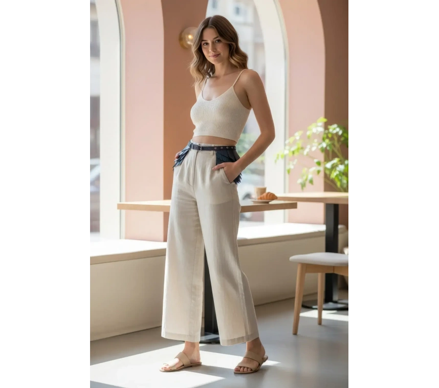 Siyah Kadın Kemer Katmanlı Yan Panelli Bel Aksesuarı - Brf1254