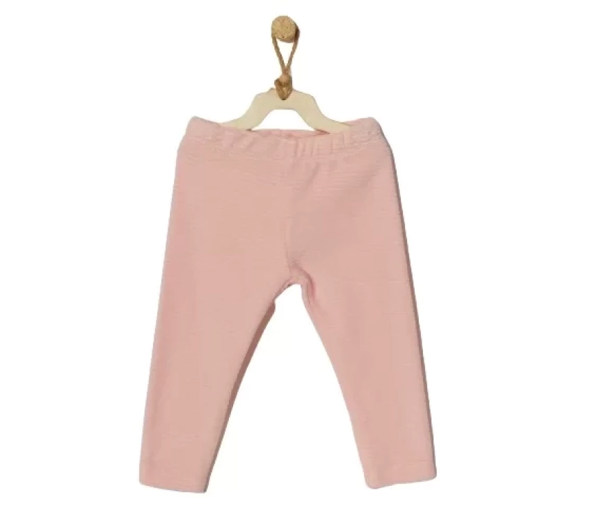 Street Style Kadife Bebek Pantolon Pink