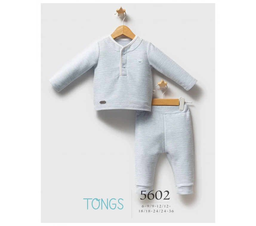 Tongs Baby Classic Bear 2li Takım 5602 Mavi