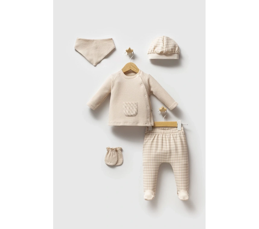 Tongs Baby College 5li Hastane Çıkışı 5585 Kahverengi
