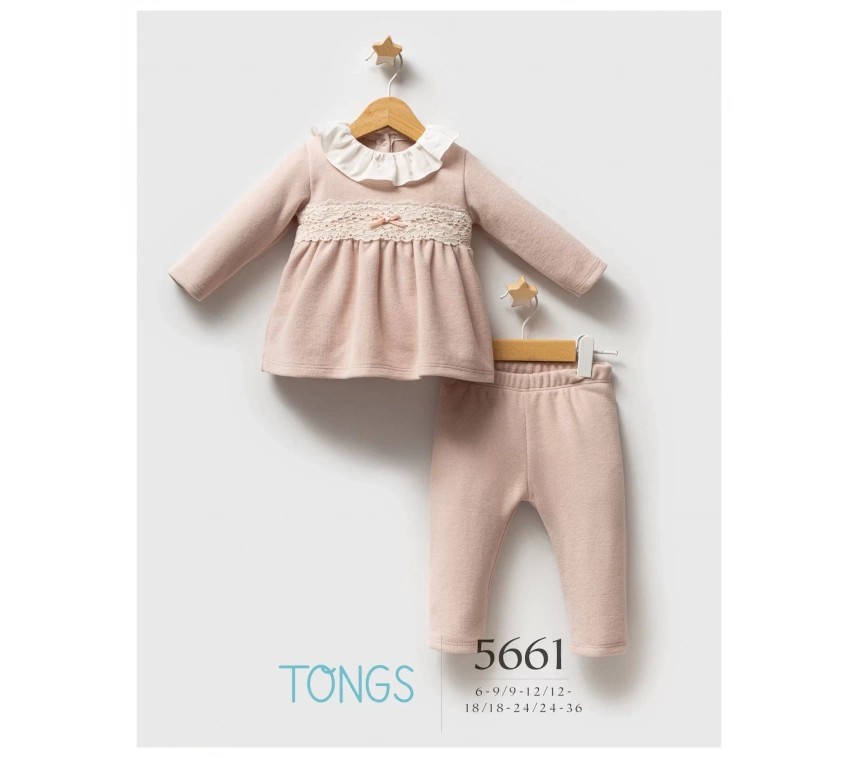 Tongs Baby Lace Dream 2li Takım 5661 Pudra