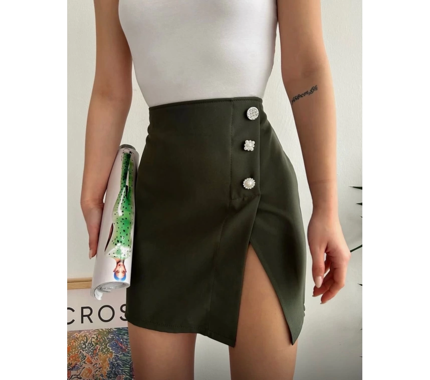 Üç taşlı mini etek