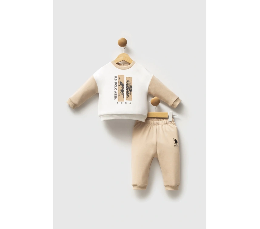 U.s. Polo Assn 2 Li Takım Usb2548 Beyaz-bej
