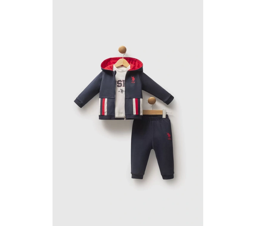 U.s. Polo Assn 3lü Takım Usb2537 Lacivert