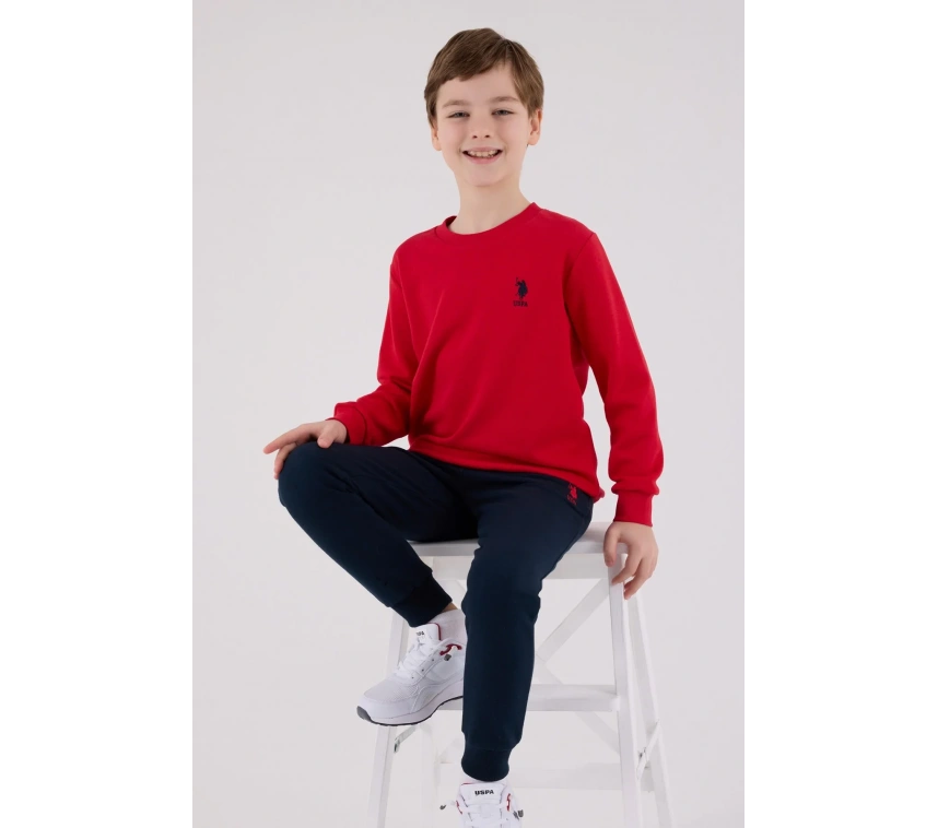 U.s. Polo Assn Eşofman Takımı Us2208-4 Kırmızı