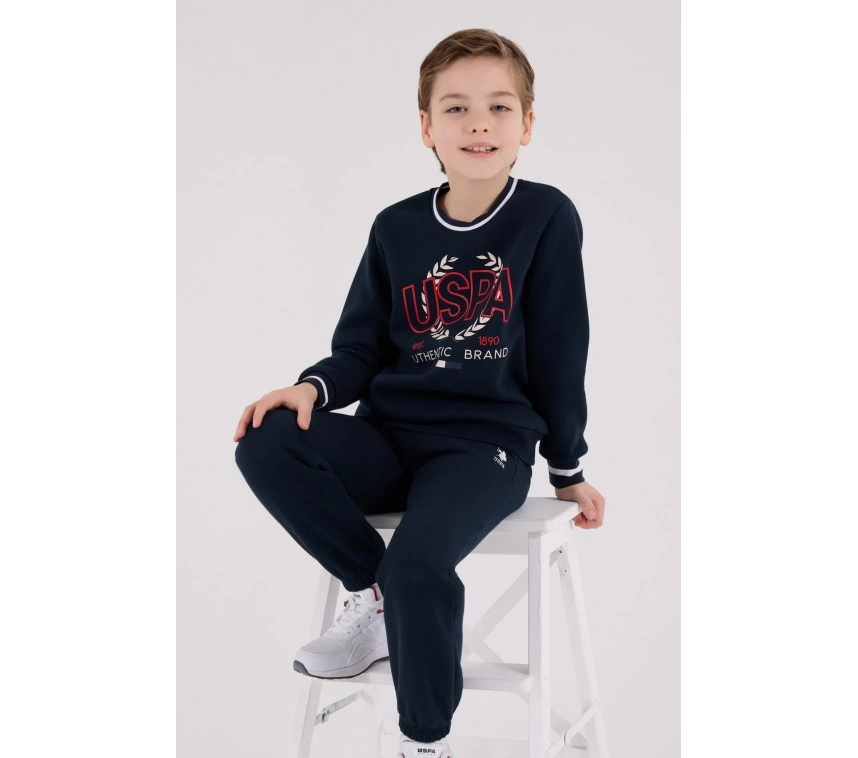 U.s. Polo Assn Eşofman Takımı Us2223-4 Navy