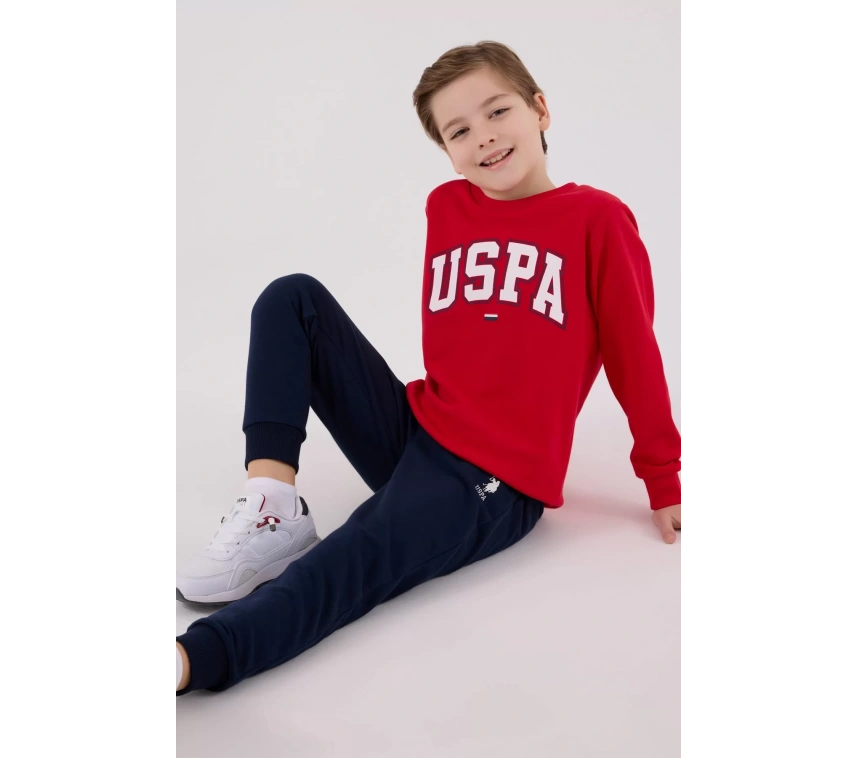 U.s. Polo Assn Eşofman Takımı Us2227-4 Kırmızı