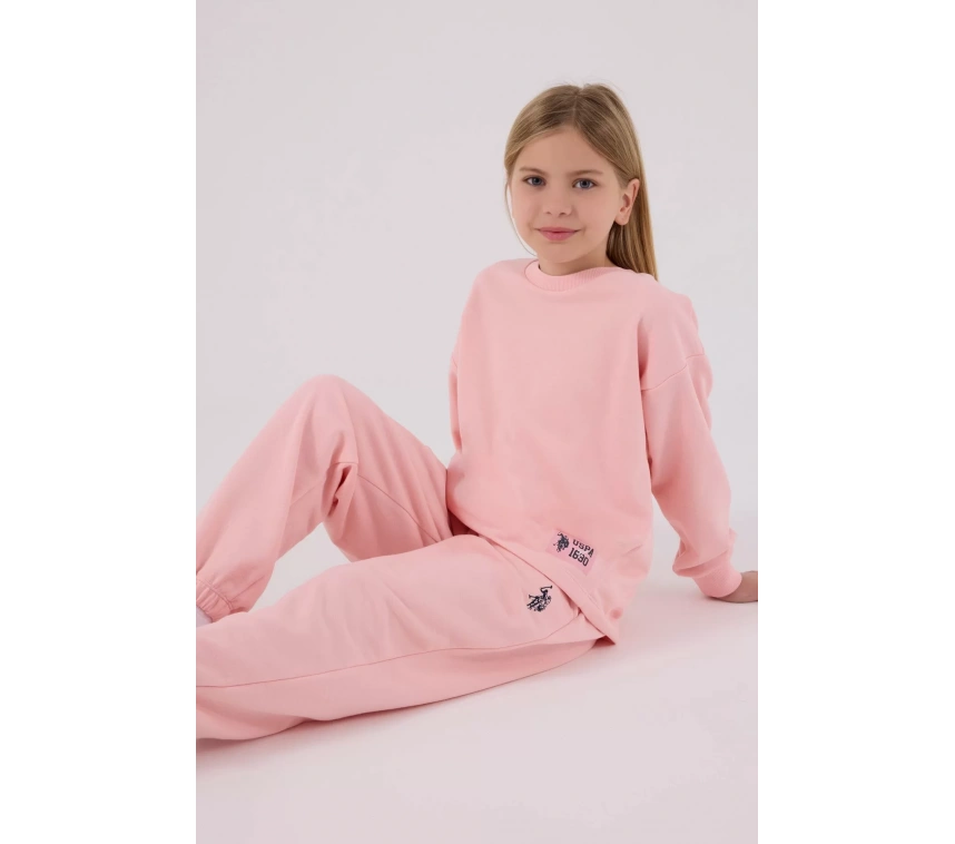 U.s. Polo Assn Eşofman Takımı Us2300-4 Açık Pembe