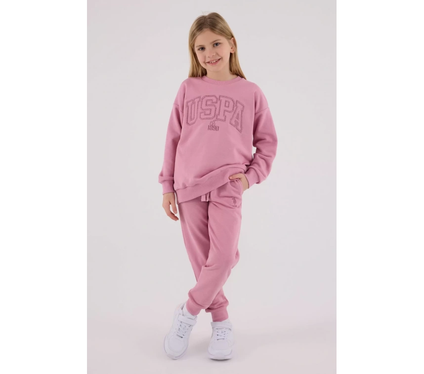 U.s. Polo Assn Eşofman Takımı Us2305-4 Gül Kurusu