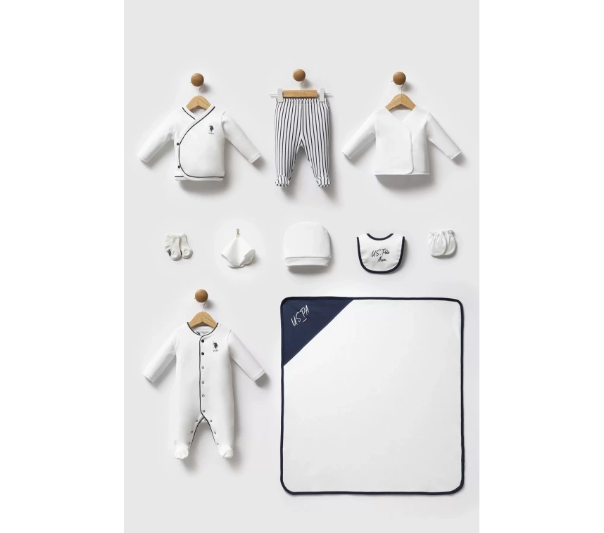 U.s. Polo Assn Hastane Cıkısı 10’lu Set Usb2620 Beyaz