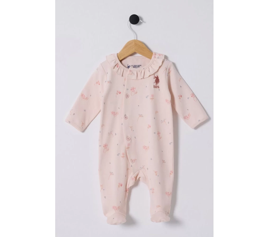 U.s Polo Bebek Tulum Usb2355 Toz Pembe