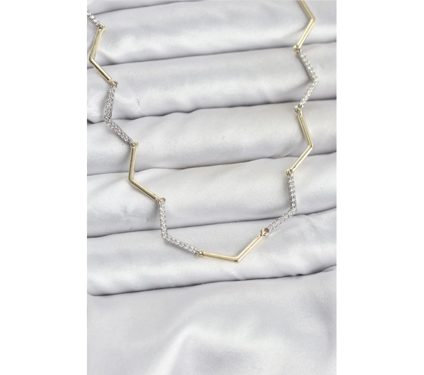 VIP Seri Zikzak Model Kadın Kolye