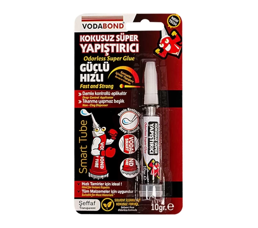 Vodabond Kokusuz Süper Hızlı Yapıştırıcı 10 gr