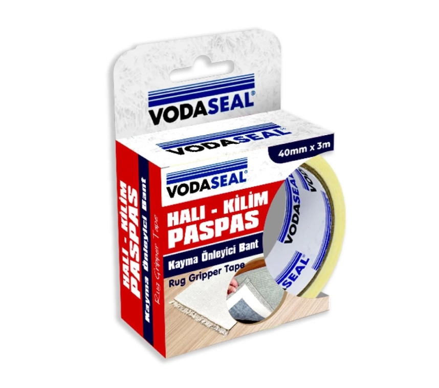 Vodaseal Halı Kayma Önleyici Bant 40 mm 3 Metre