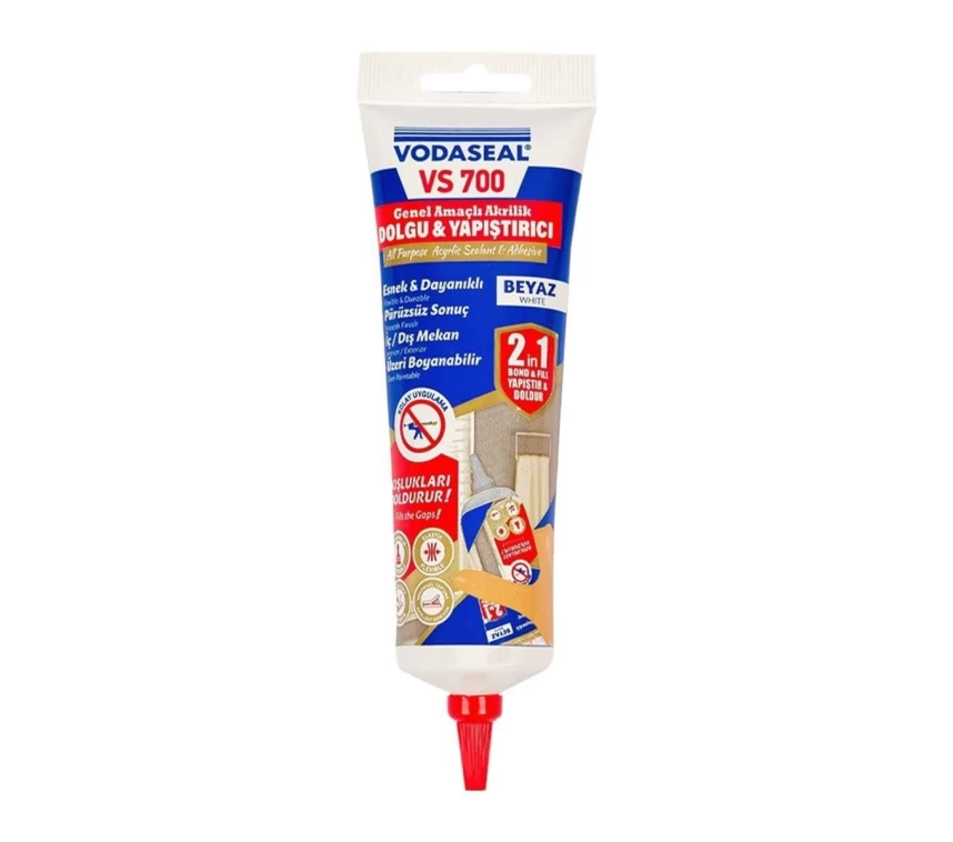 Vodaseal VS700 Akrilik Dolgu ve Yapıştırıcı 400 gr