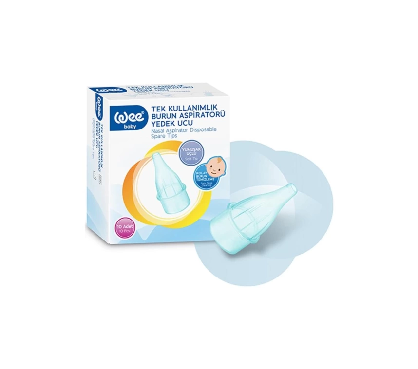 Wee Baby Burun Aspiratörü Yedek Ucu 10lu 163