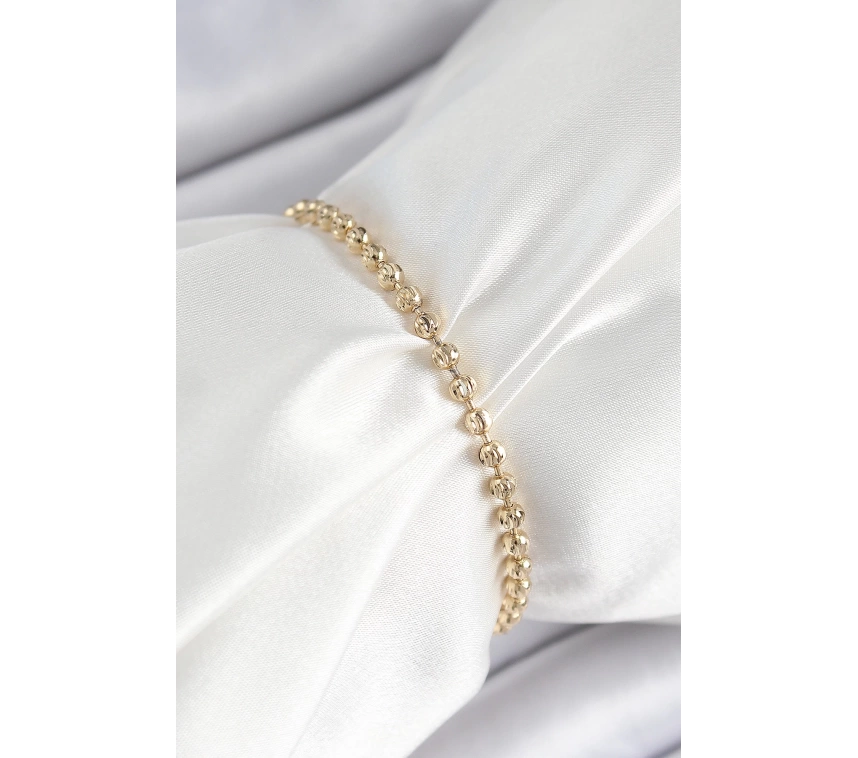 Xuping Pirinç Dorika Model Gold Renk Kadın Bileklik