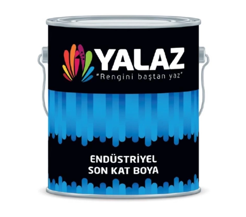 Yalaz Endüstriyel Boya 0,85 Kg 5005 Boncuk Mavi