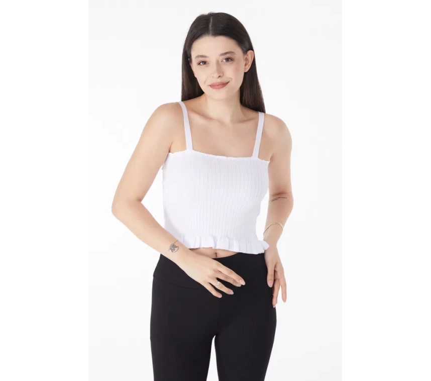 Yazlık triko crop