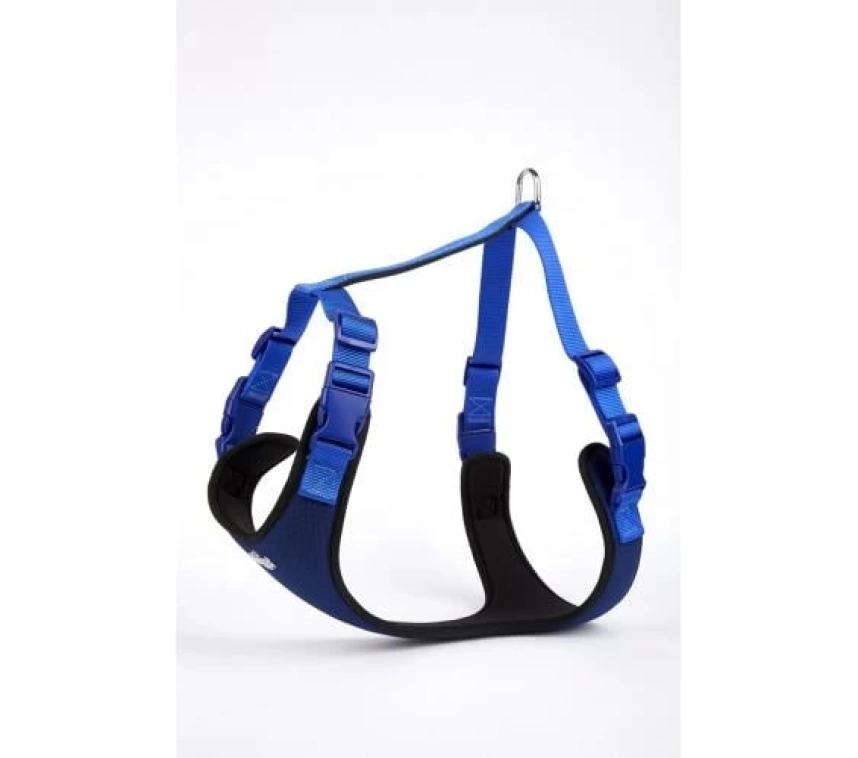 Yumuşak Softlu Köpek Göğüs Tasması 50/70 cm Mavi