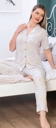 Alissa 6264 Kadın Patlı Pijama Takımı