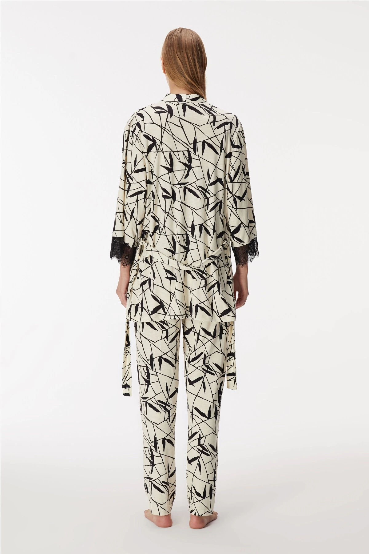 Anıl 11419 Bayan Sabahlık, Atlet Ve Pantolon Takım