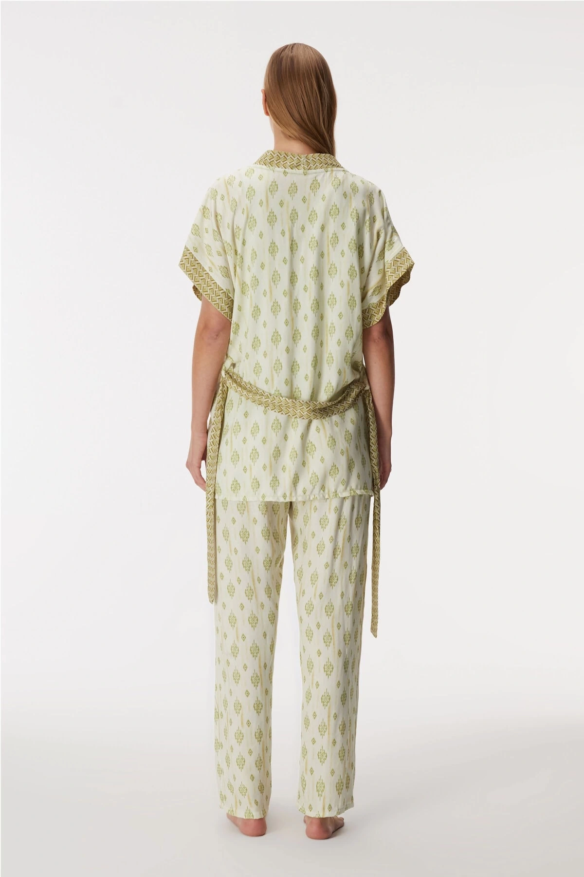 Anıl 11421 Kadın Sabahlık, Atlet Ve Pantolon Takım