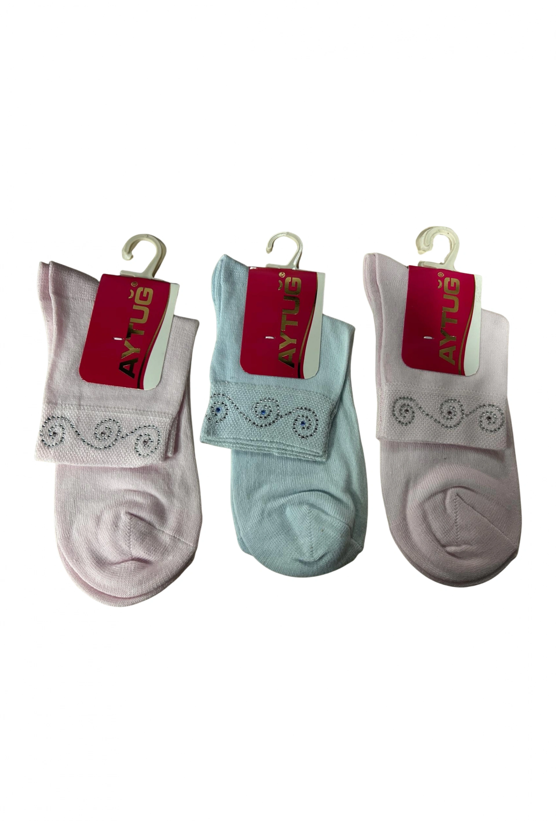 Aytuğ Taşlı Bayan Soket Çorabı 30320