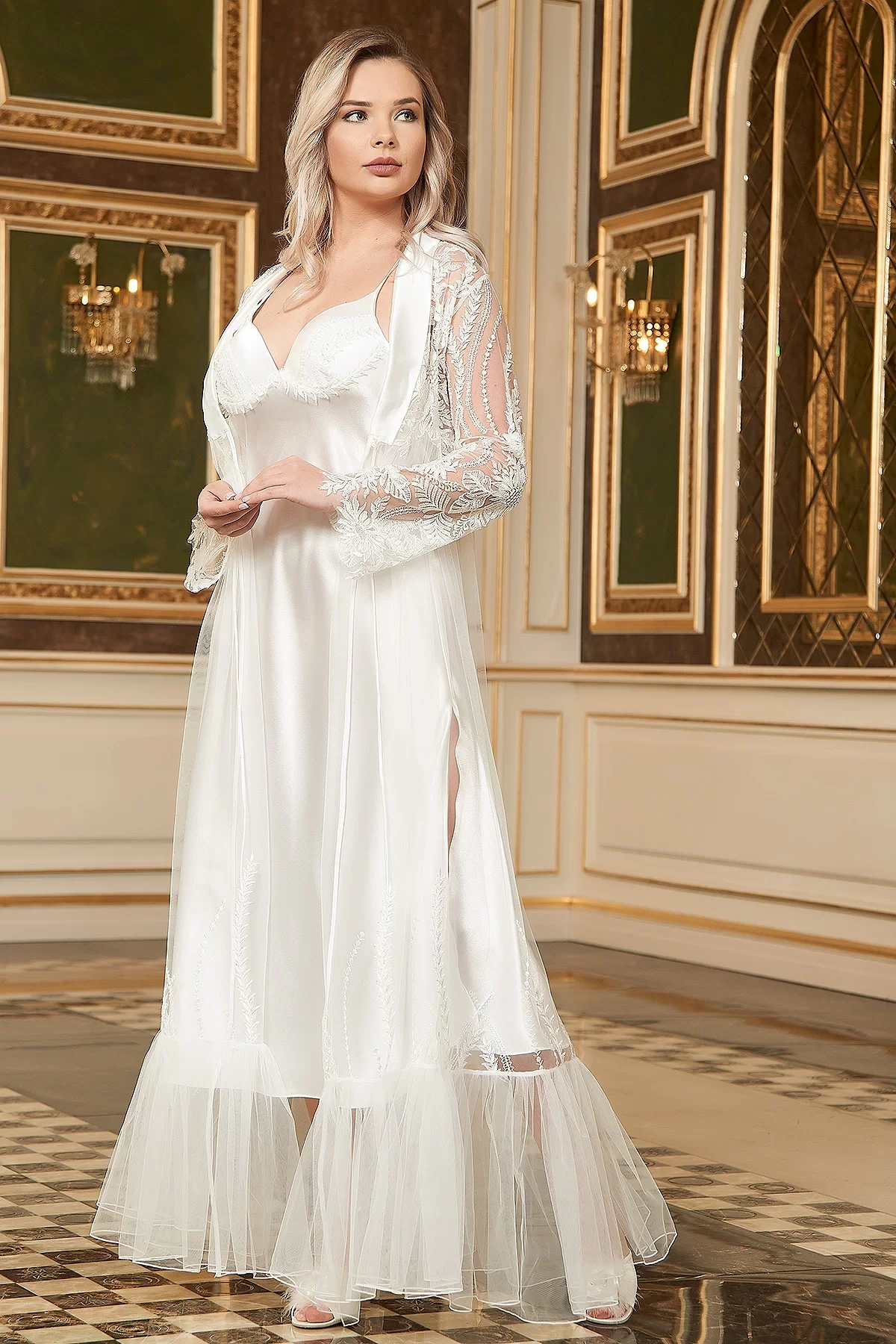 Barina 8990 Bayan 6 Lı İpek Set