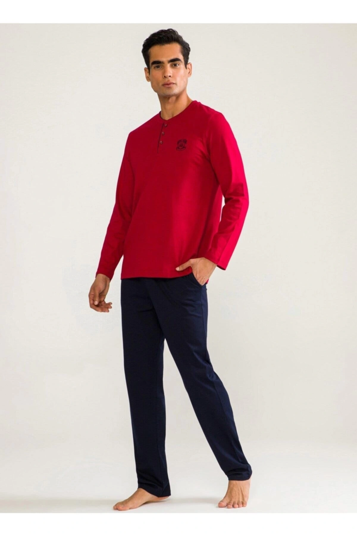 Ds Damat 01005 Uzun Kol Pijama Takımı