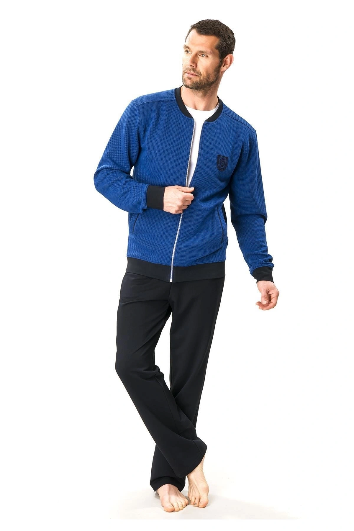 Ds Damat 01501 Waffle Erkek  Eşofman Takımı
