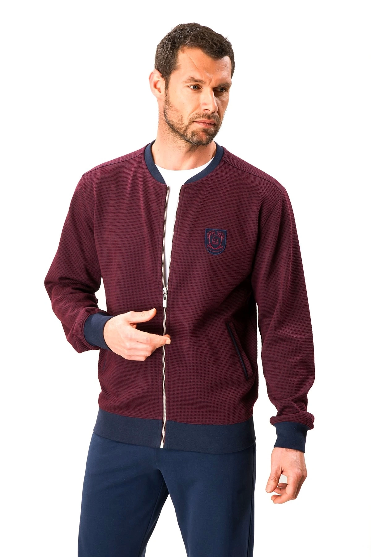 Ds Damat 01501 Waffle Erkek  Eşofman Takımı