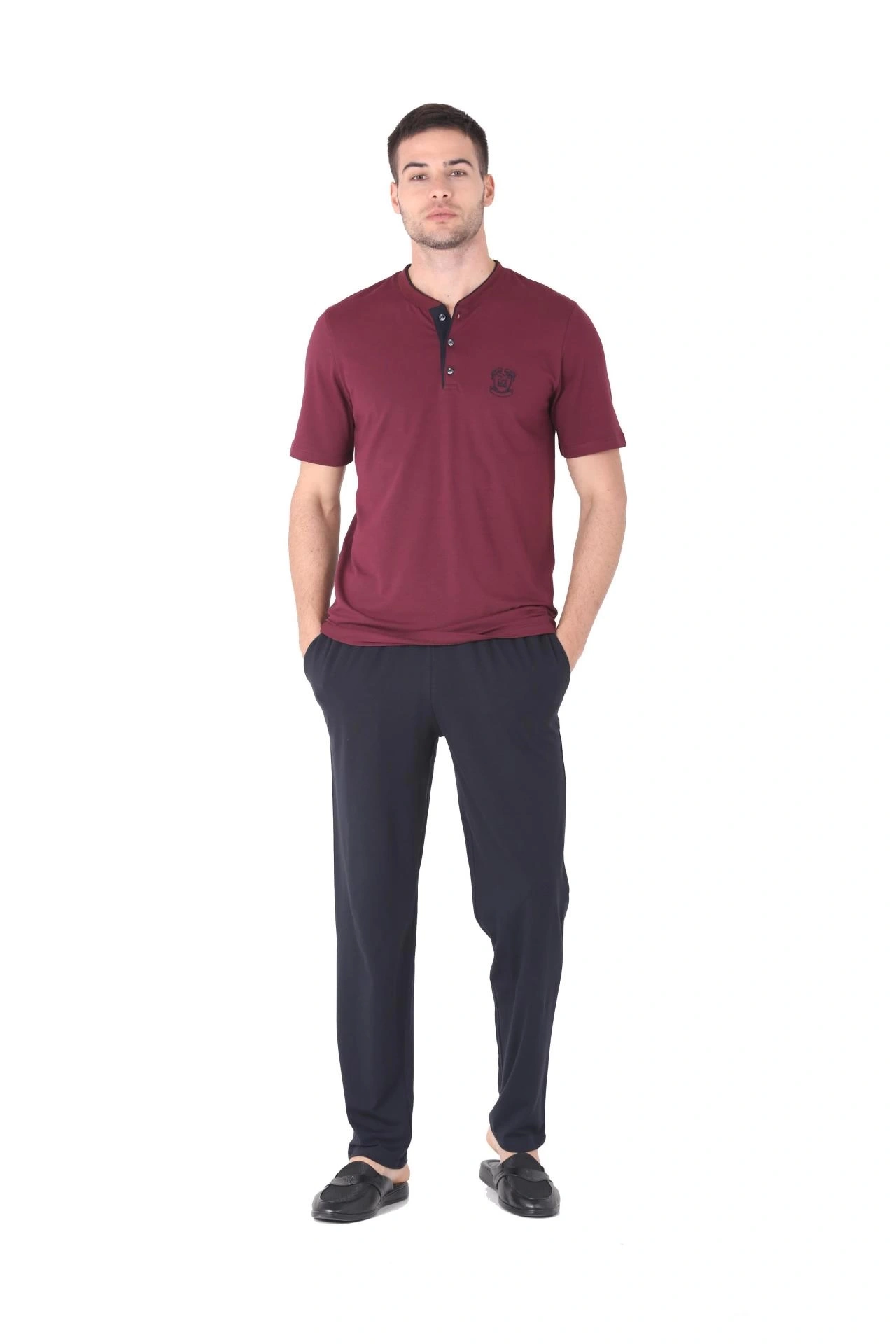Ds Damat 224007 Erkek  5li Eşofman Pijama Takım Seti