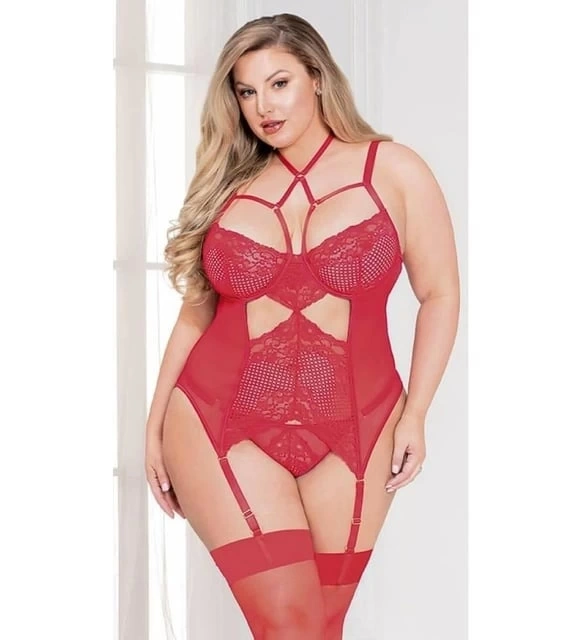 For Dreams 8313 Büyük Beden Jartiyer Takım